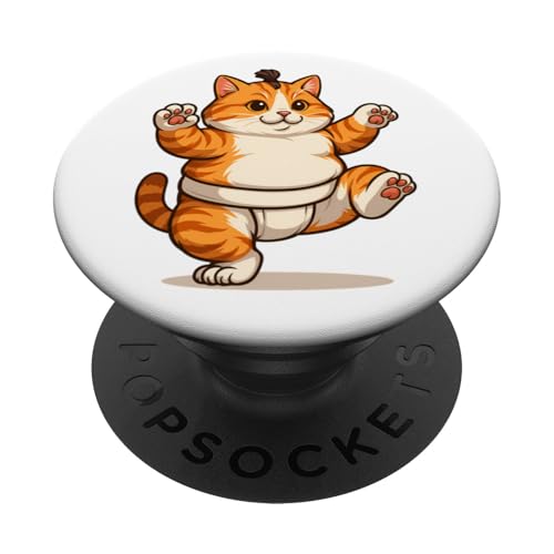 Katze Sumoringer Sumo-Ringen Ringer-Sumo Sumo-Katzen-Kinder PopSockets Klebender PopGrip Katze Sumoringer Sumo-Ringen Ringer-Sumo Sumo-Katzen-Kinder PopSockets Klebender PopGrip von Sport Training Taekwondo Karate Zubehör Geschenke