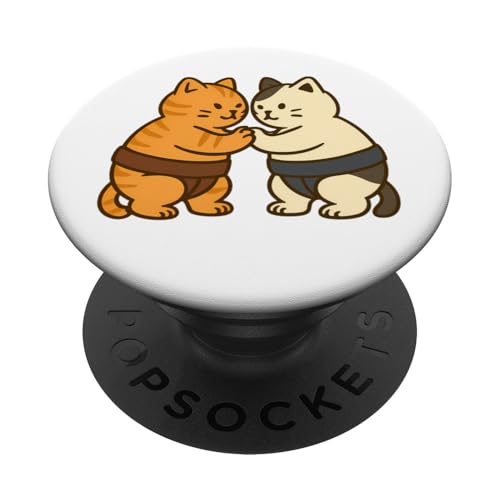 Katzen Sumoringer Sumo-Ringen Sumo-Wrestling Ringer-Sumo PopSockets Klebender PopGrip Katzen Sumoringer Sumo-Ringen Sumo-Wrestling Ringer-Sumo PopSockets Klebender PopGrip von Sport Training Taekwondo Karate Zubehör Geschenke