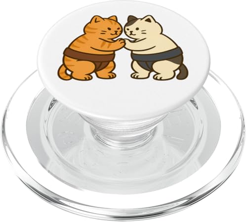 Katzen Sumoringer Sumo-Ringen Sumo-Wrestling Ringer-Sumo PopSockets PopGrip für MagSafe Katzen Sumoringer Sumo-Ringen Sumo-Wrestling Ringer-Sumo PopSockets PopGrip für MagSafe von Sport Training Taekwondo Karate Zubehör Geschenke