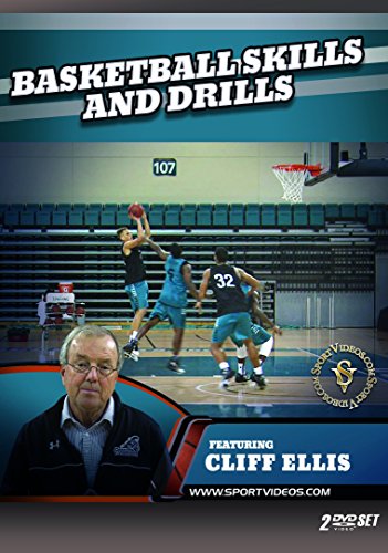 Basketball Skills and Drills 2 DVD Set featuring Coach Cliff Ellis von Sport Videos