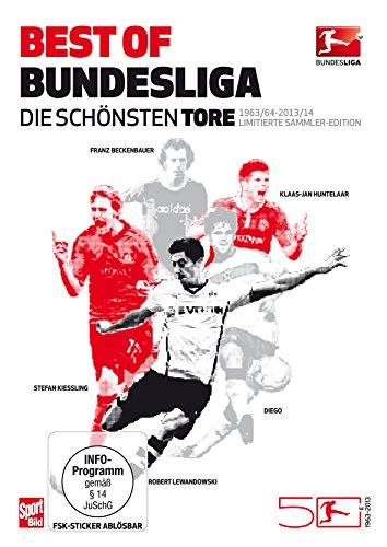 Best of Bundesliga - Die schönsten Tore aus 50 Jahren Bundesliga (1963-2014) [6 DVDs] von Sportainment / Lighthouse Home Entertainment