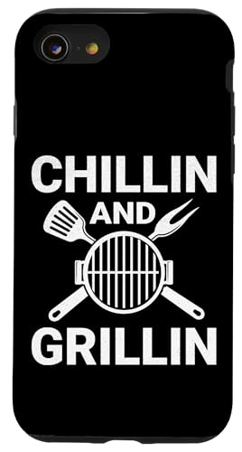 Kühl- und Grillen von Cookout BBQ Hülle für iPhone SE (2020) / 7 / 8 von Sportlegende