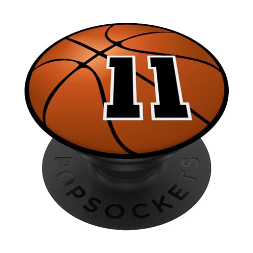 Basketball Nummer #11 PopSockets mit austauschbarem PopGrip Basketball Nummer #11 PopSockets mit austauschbarem PopGrip von Sportlegenden