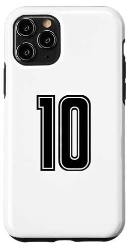 Hülle für iPhone 11 Pro Nummer #10 Sport Black Uni-Nummer Hülle für iPhone 11 Pro Nummer #10 Sport Black Uni-Nummer von Sportlegenden