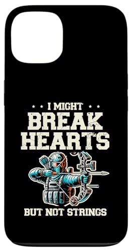 Bogenschießen Pfeil mit Aufschrift "I Might Break Hearts But Not Strings", Bogenschießen Hülle für iPhone 13 Bogenschießen Pfeil mit Aufschrift "I Might Break Hearts But Not Strings", Bogenschießen Hülle für iPhone 13 von Sports Athlete Sayings For Archer Archery Bow