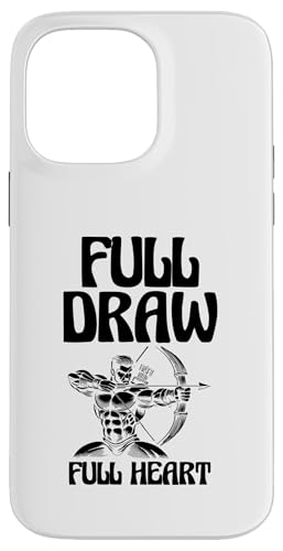 Full Draw Full Heart Archer Bogen Pfeil Bogenschießen Sportliebhaber Hülle für iPhone 14 Pro Max Full Draw Full Heart Archer Bogen Pfeil Bogenschießen Sportliebhaber Hülle für iPhone 14 Pro Max von Sports Athlete Sayings For Archer Archery Bow