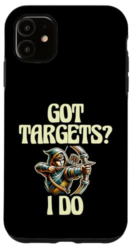 Got Targets I Do Archer Bogen Pfeil Bogenschießen Sportliebhaber Hülle für iPhone 11 Got Targets I Do Archer Bogen Pfeil Bogenschießen Sportliebhaber Hülle für iPhone 11 von Sports Athlete Sayings For Archer Archery Bow