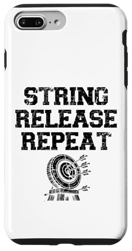 String Release Repeat Archer Bow Arrow Bogenschießen Sportliebhaber Hülle für iPhone 7 Plus/8 Plus String Release Repeat Archer Bow Arrow Bogenschießen Sportliebhaber Hülle für iPhone 7 Plus/8 Plus von Sports Athlete Sayings For Archer Archery Bow