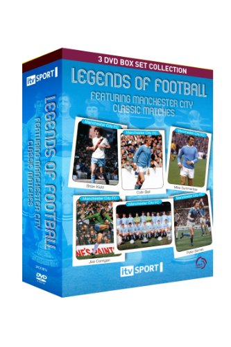 Legends of Football Classic Manchester City Matches Box Set [3 DVDs] [UK Import] von Sports Classics