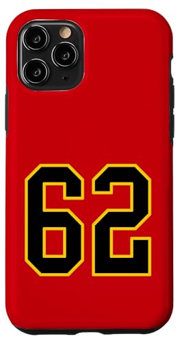 Nummer 157.5 cm schwarz und gelb College Sports Style Hülle für iPhone 11 Pro Nummer 157.5 cm schwarz und gelb College Sports Style Hülle für iPhone 11 Pro von Sports Numbers Store