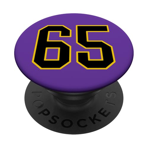 Nummer 165.1 cm schwarz und gelb College Sports Style PopSockets Klebender PopGrip Nummer 165.1 cm schwarz und gelb College Sports Style PopSockets Klebender PopGrip von Sports Numbers Store