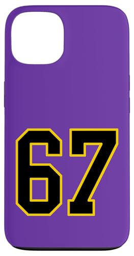 Nummer 170.2 cm schwarz-gelbem College-Sport-Stil Hülle für iPhone 13 Nummer 170.2 cm schwarz-gelbem College-Sport-Stil Hülle für iPhone 13 von Sports Numbers Store