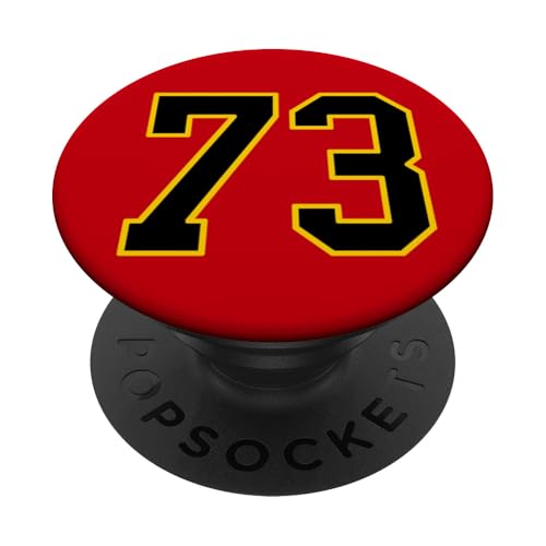 Nummer 185.4 cm schwarz und gelb College Sports Style PopSockets Klebender PopGrip Nummer 185.4 cm schwarz und gelb College Sports Style PopSockets Klebender PopGrip von Sports Numbers Store