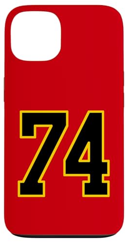 Nummer 188.0 cm schwarz und gelb College Sports Style Hülle für iPhone 13 Nummer 188.0 cm schwarz und gelb College Sports Style Hülle für iPhone 13 von Sports Numbers Store