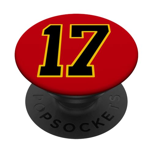 Nummer 43.2 cm schwarz und gelb College Sports Style PopSockets Klebender PopGrip Nummer 43.2 cm schwarz und gelb College Sports Style PopSockets Klebender PopGrip von Sports Numbers Store