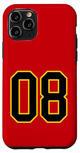 Nummer 8 im schwarz-gelben College-Sport-Stil Hülle für iPhone 11 Pro Nummer 8 im schwarz-gelben College-Sport-Stil Hülle für iPhone 11 Pro von Sports Numbers Store