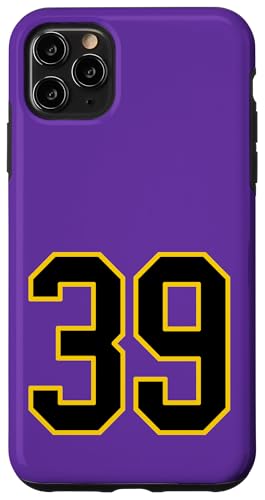 Nummer 99.1 cm schwarz und gelb College Sports Style Hülle für iPhone 11 Pro Max Nummer 99.1 cm schwarz und gelb College Sports Style Hülle für iPhone 11 Pro Max von Sports Numbers Store