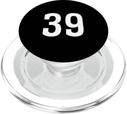 Nummer Thirty Nine #39 Sport Team Uniform PopSockets PopGrip für MagSafe von Sports Teams Numbers Front and Back Team Uniform