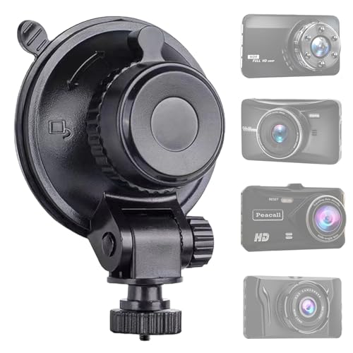 Sportway S501, Saugnapf Dash Cam Halterung (5. Generation) mit austauschbarem Gelenk für CHORTAU OldShark NIUTA Boogiio ORSKEY Abask und die meisten Anderen Auto Dash Cameras von Sportway