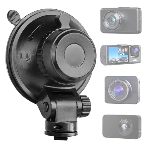Sportway S503 Saugnapf Dash Cam Halterung (5. Generation) mit 3pcs 360 rotierende Gelenke für Rove Nexar Z-Edge Kingslim iiwey NIUTA und die meisten Anderen Auto Dash Cameras von Sportway