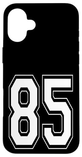 Nummer 85 T-Shirt Baseball Fußball Fußball nummeriertes Trikot Hülle für iPhone 16 Plus Nummer 85 T-Shirt Baseball Fußball Fußball nummeriertes Trikot Hülle für iPhone 16 Plus von Sporty Number Team Numbered Gamewear