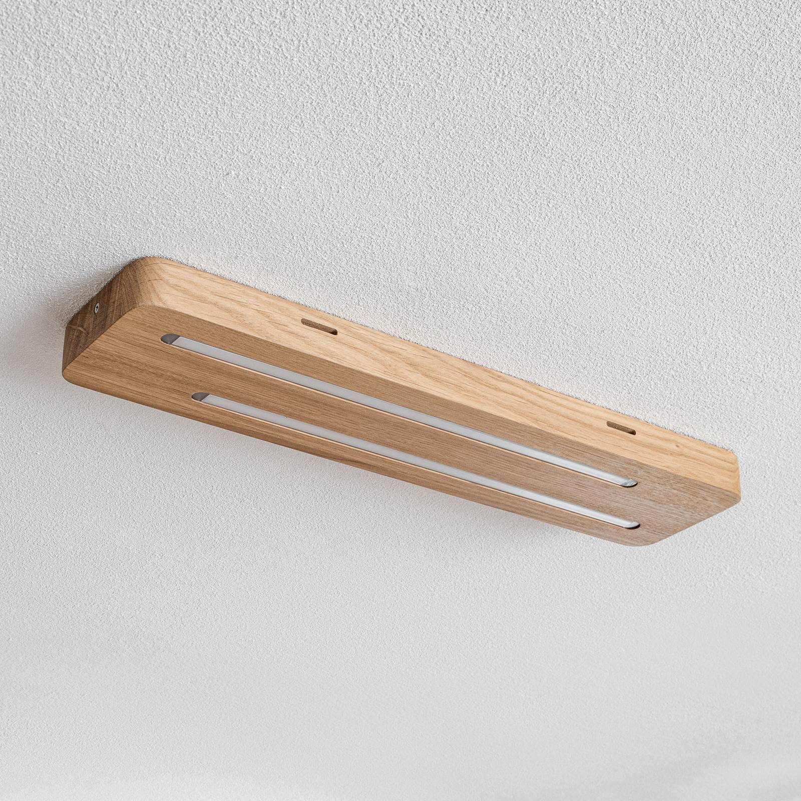 Neele - LED-Deckenlampe mit Eichenholz von Spot-Light