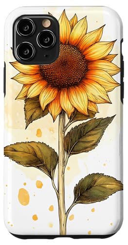 Sonnenblume Vintage Botanische Illustration Hülle für iPhone 11 Pro Sonnenblume Vintage Botanische Illustration Hülle für iPhone 11 Pro von Spring Designs by Dennex