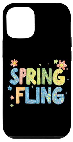 Buntes Frühlings-Kostüm für die Blütezeit Hülle für iPhone 12/12 Pro Buntes Frühlings-Kostüm für die Blütezeit Hülle für iPhone 12/12 Pro von Spring Fling Outfit