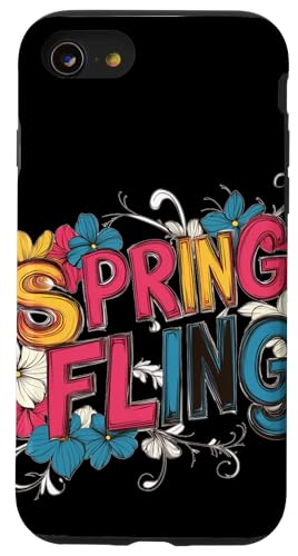 Buntes Frühlingskostüm für Mann und Frau Hülle für iPhone SE (2020) / 7 / 8 von Spring Fling Outfit