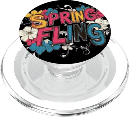 Buntes Frühlingskostüm für Mann und Frau PopSockets PopGrip für MagSafe Buntes Frühlingskostüm für Mann und Frau PopSockets PopGrip für MagSafe von Spring Fling Outfit
