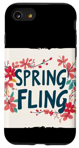Coole Frühlingssaison mit diesem schönen Fling-Kostüm Hülle für iPhone SE (2020) / 7 / 8 von Spring Fling Outfit