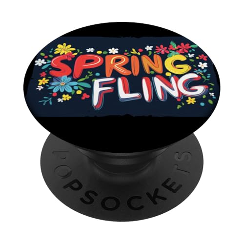 Cooles, farbenfrohes Frühlingskostüm PopSockets Klebender PopGrip Cooles, farbenfrohes Frühlingskostüm PopSockets Klebender PopGrip von Spring Fling Outfit