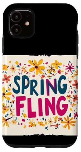 Flowery Season Kostüm mit Frühlingsschleuder Hülle für iPhone 11 Flowery Season Kostüm mit Frühlingsschleuder Hülle für iPhone 11 von Spring Fling Outfit