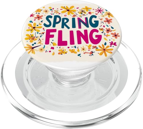 Flowery Season Kostüm mit Frühlingsschleuder PopSockets PopGrip für MagSafe Flowery Season Kostüm mit Frühlingsschleuder PopSockets PopGrip für MagSafe von Spring Fling Outfit