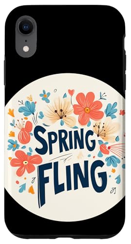 Hübscher Blumen-Look mit Frühlingskostüm Hülle für iPhone XR Hübscher Blumen-Look mit Frühlingskostüm Hülle für iPhone XR von Spring Fling Outfit