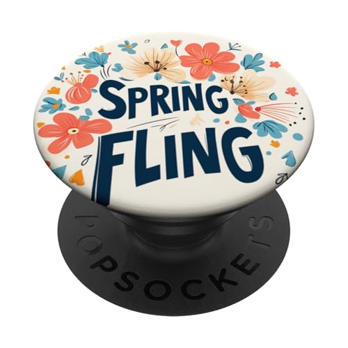 Hübscher Blumen-Look mit Frühlingskostüm PopSockets Klebender PopGrip Hübscher Blumen-Look mit Frühlingskostüm PopSockets Klebender PopGrip von Spring Fling Outfit