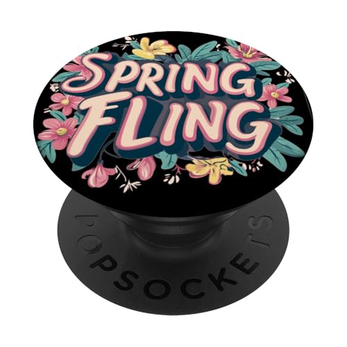 Schönes Frühlingskostüm für blühende Fling-Liebhaber PopSockets Klebender PopGrip Schönes Frühlingskostüm für blühende Fling-Liebhaber PopSockets Klebender PopGrip von Spring Fling Outfit