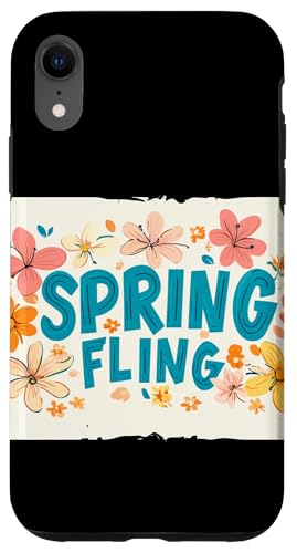 Schönes mehrfarbiges Frühlingskostüm Hülle für iPhone XR Schönes mehrfarbiges Frühlingskostüm Hülle für iPhone XR von Spring Fling Outfit