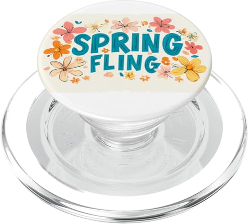 Schönes mehrfarbiges Frühlingskostüm PopSockets PopGrip für MagSafe Schönes mehrfarbiges Frühlingskostüm PopSockets PopGrip für MagSafe von Spring Fling Outfit