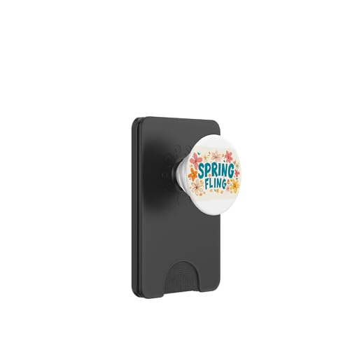 Schönes mehrfarbiges Frühlingskostüm PopSockets PopWallet für MagSafe Schönes mehrfarbiges Frühlingskostüm PopSockets PopWallet für MagSafe von Spring Fling Outfit