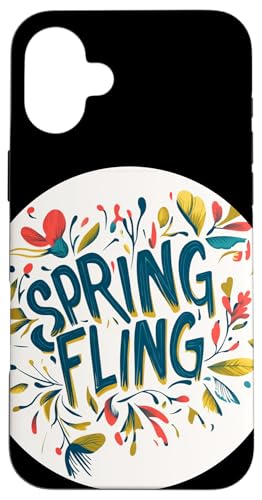 Spring Fling Stempel Hülle für iPhone 16 Plus Spring Fling Stempel Hülle für iPhone 16 Plus von Spring Fling Outfit