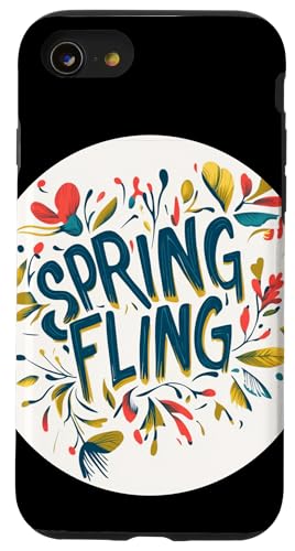 Spring Fling Stempel Hülle für iPhone SE (2020) / 7 / 8 von Spring Fling Outfit