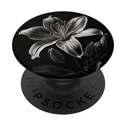 Lilium | Lilienblume Western | Lilie PopSockets mit austauschbarem PopGrip von Spring Flowers
