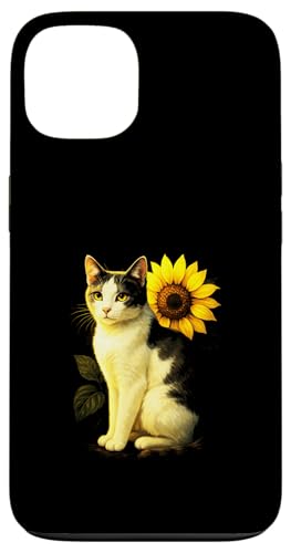 Katze Sonnenblume Haustier Tier Natur Niedlich Kunst Garten Hülle für iPhone 13 Katze Sonnenblume Haustier Tier Natur Niedlich Kunst Garten Hülle für iPhone 13 von Spring