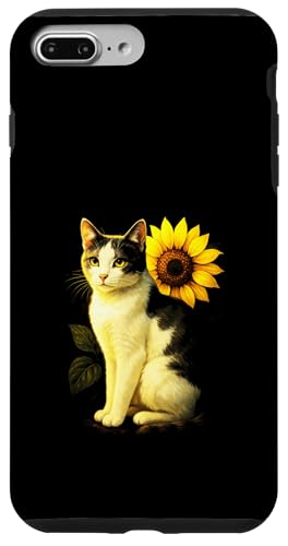 Katze Sonnenblume Haustier Tier Natur Niedlich Kunst Garten Hülle für iPhone 7 Plus/8 Plus Katze Sonnenblume Haustier Tier Natur Niedlich Kunst Garten Hülle für iPhone 7 Plus/8 Plus von Spring