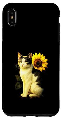 Katze Sonnenblume Haustier Tier Natur Niedlich Kunst Garten Hülle für iPhone XS Max Katze Sonnenblume Haustier Tier Natur Niedlich Kunst Garten Hülle für iPhone XS Max von Spring