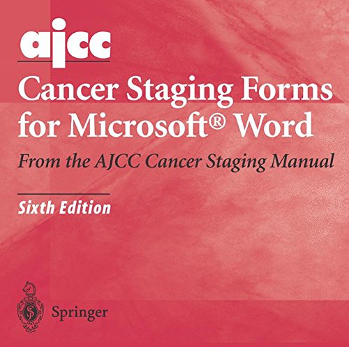 AJCC Cancer Staging Forms, 1 CD-ROM AJCC Cancer Staging Forms, 1 CD-ROM von Springer