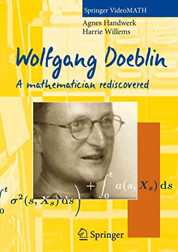 Wolfgang Doeblin. DVD-Video (NTSC): A Mathematician Rediscovered von Springer