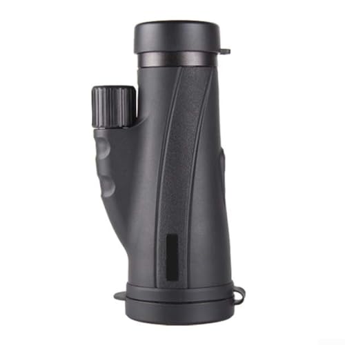 Springwillfly 10 x 50 ED Monokular-Teleskop mit Optik, BAK4 Dachreflektor, klarer Reflektor für Outdoor, Wildtiere, Konzerte, Reisefotografie (schwarz) von Springwillfly