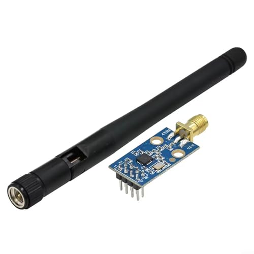 Springwillfly Funkmodul mit Antenne, drahtloses Modul, Datenübertragung mit Antenne, SPI-Schnittstelle, 3-stufiger FIFO-Puffer (kurz gerade) von Springwillfly